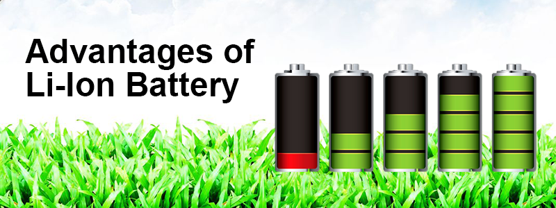 Articles: Advantages of Li-Ion Battery